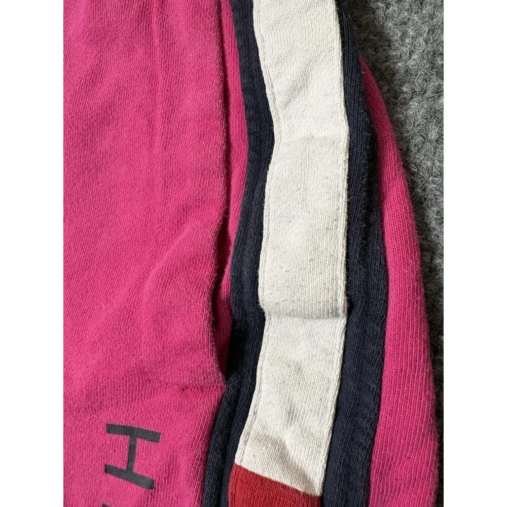 Tommy Hilfiger Sweat Shorts Mens XL Pink Drawstring 8